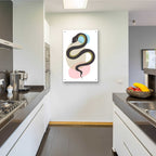 Epic Art 'Snake' by Ayse, Acrylic Glass Wall Art,24x36