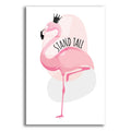Epic Art 'Flamingo' by Ayse, Acrylic Glass Wall Art