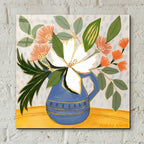 Epic Art 'April Florals 11' by Marisa Anon, Acrylic Glass Wall Art,12x12