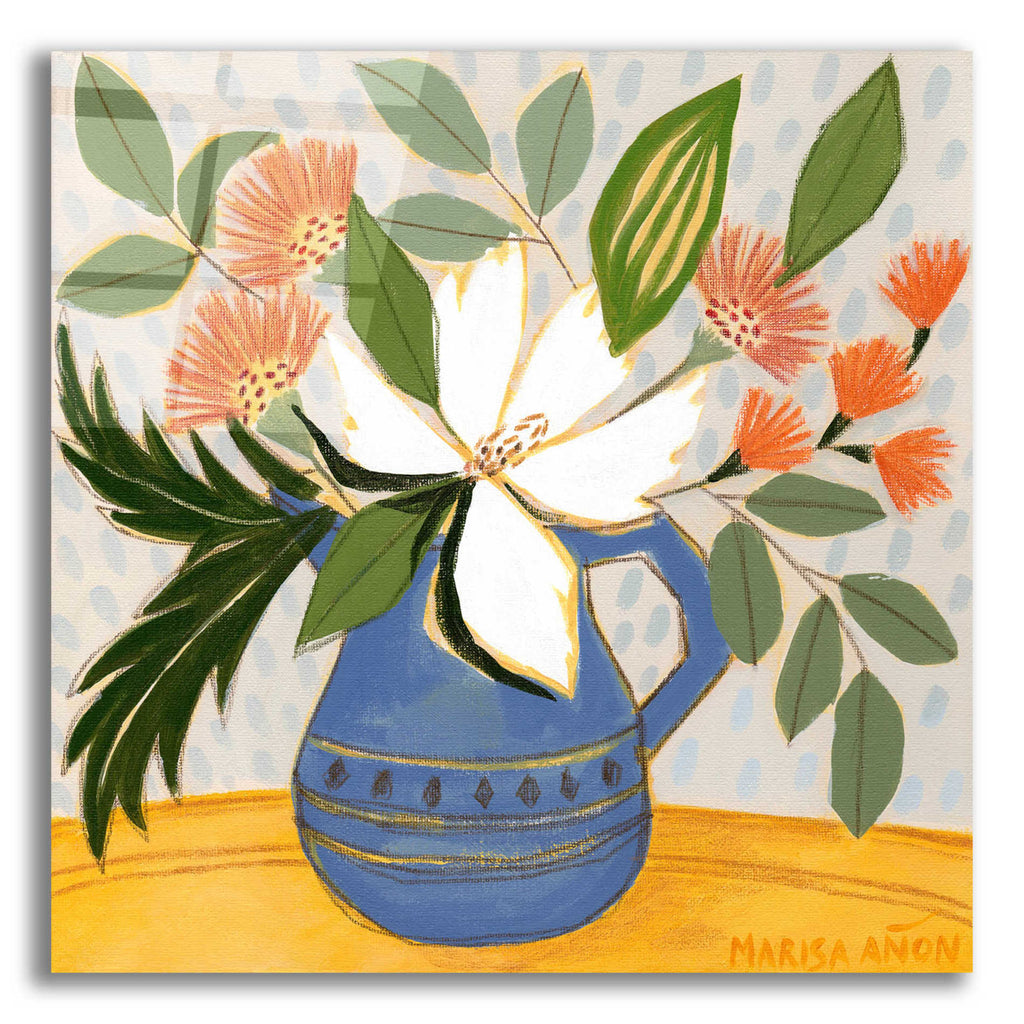 Epic Art 'April Florals 11' by Marisa Anon, Acrylic Glass Wall Art