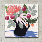 Epic Art 'April Florals 12' by Marisa Anon, Acrylic Glass Wall Art,12x12