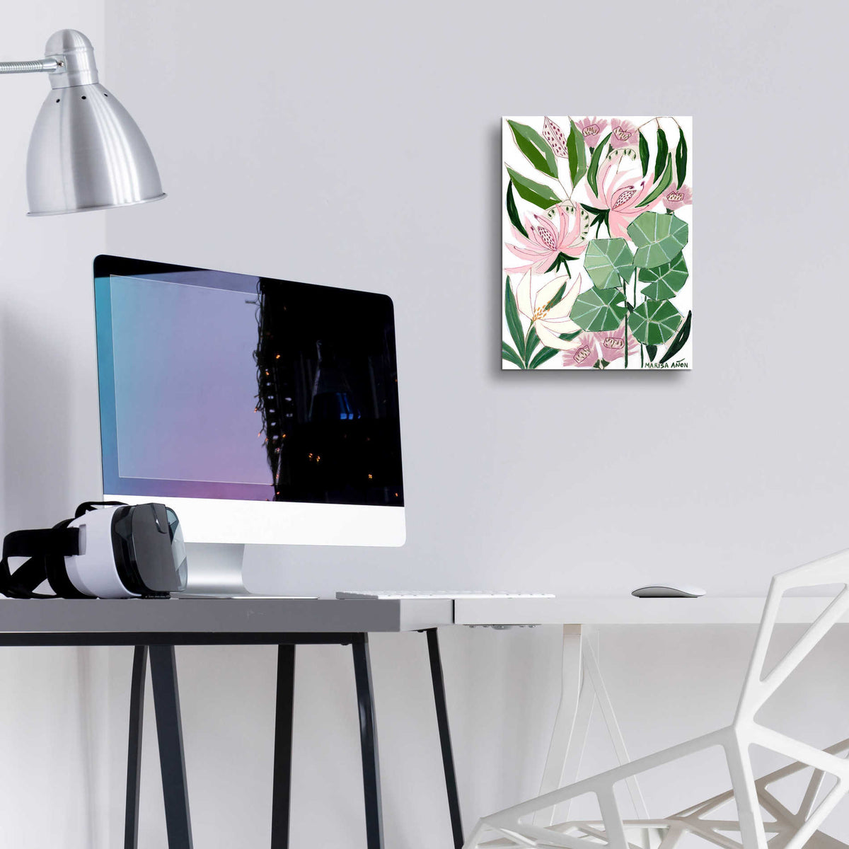 Epic Art 'Bohemia 1' by Marisa Anon, Acrylic Glass Wall Art,12x16