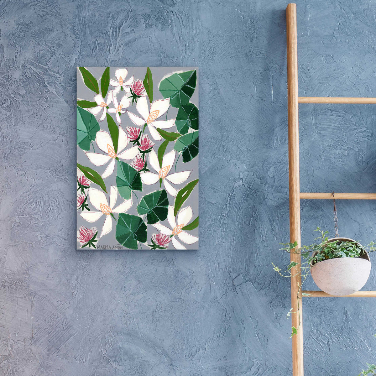 Epic Art 'Bohemia 2' by Marisa Anon, Acrylic Glass Wall Art,16x24