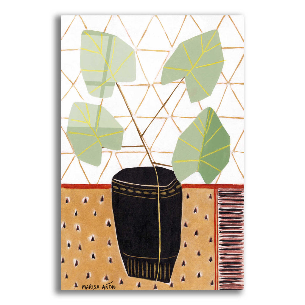 Epic Art 'Gold Tablecloth 5' by Marisa Anon, Acrylic Glass Wall Art