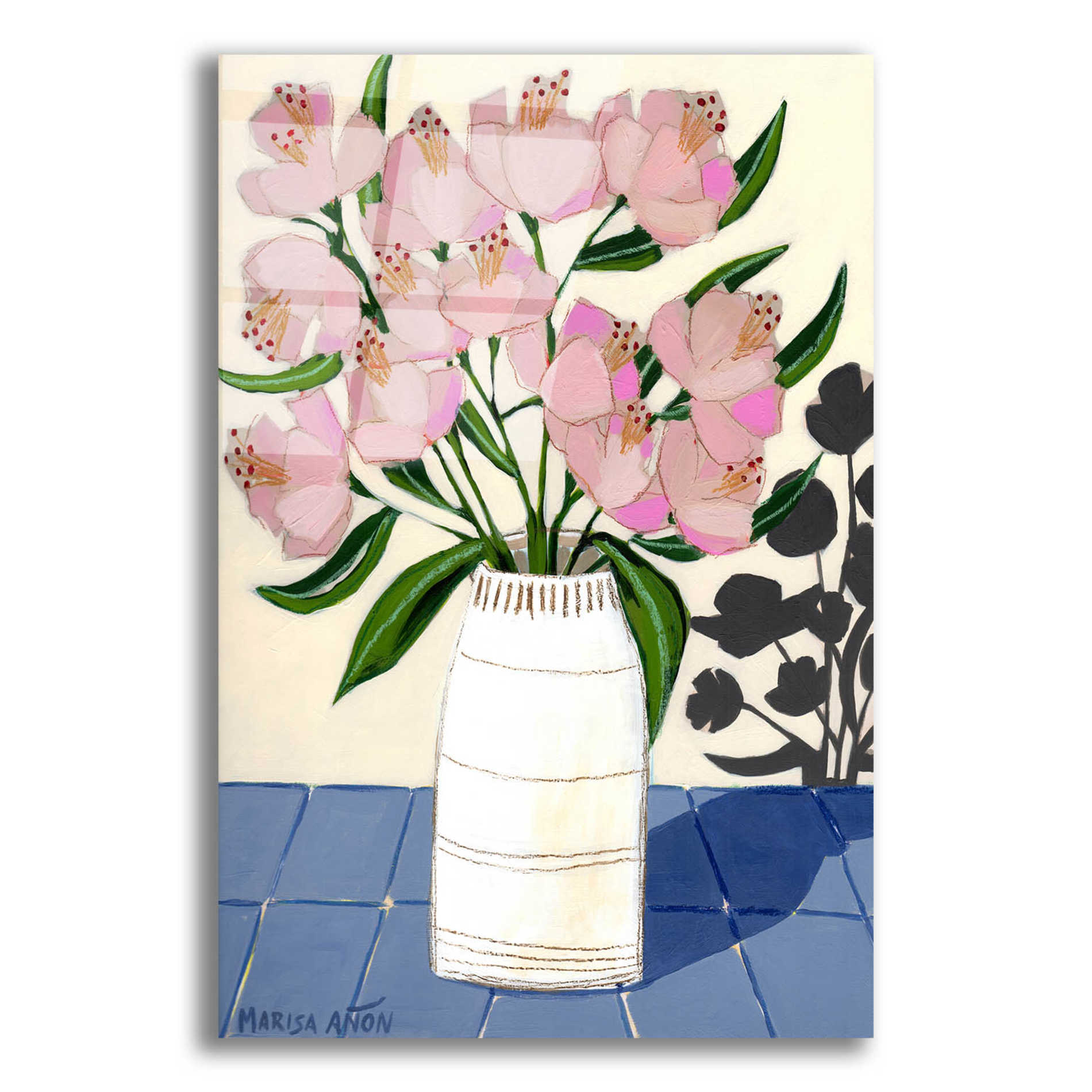 Epic Art 'Spring Florals 5' by Marisa Anon, Acrylic Glass Wall Art