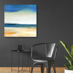 Epic Art 'Seascape 2' by Niki Arden, Acrylic Glass Wall Art,36x36