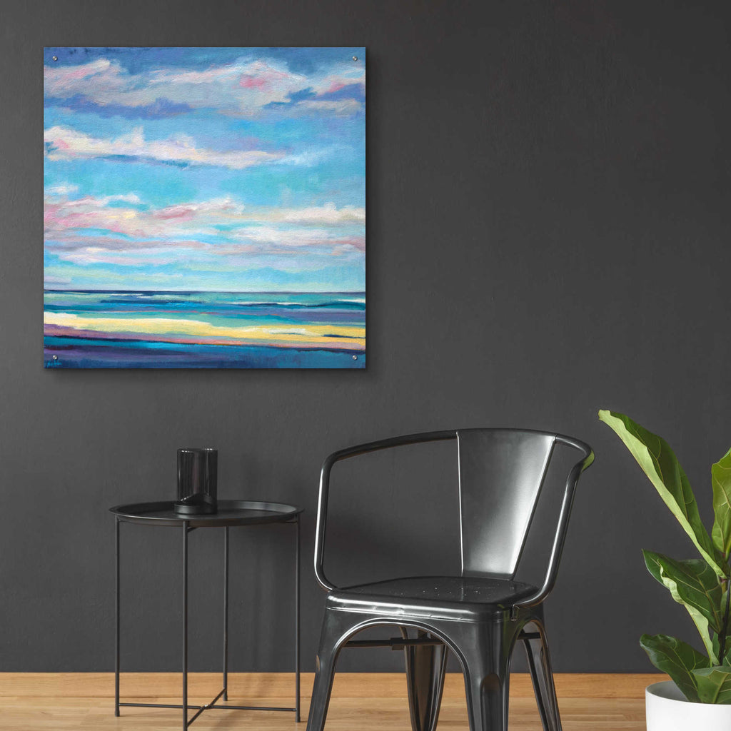 Epic Art 'Tidal Surge' by Niki Arden, Acrylic Glass Wall Art,36x36