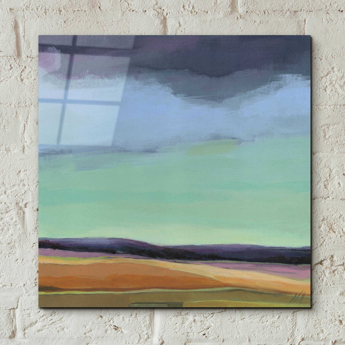 Epic Art 'Too Much Walking' by Niki Arden, Acrylic Glass Wall Art,12x12