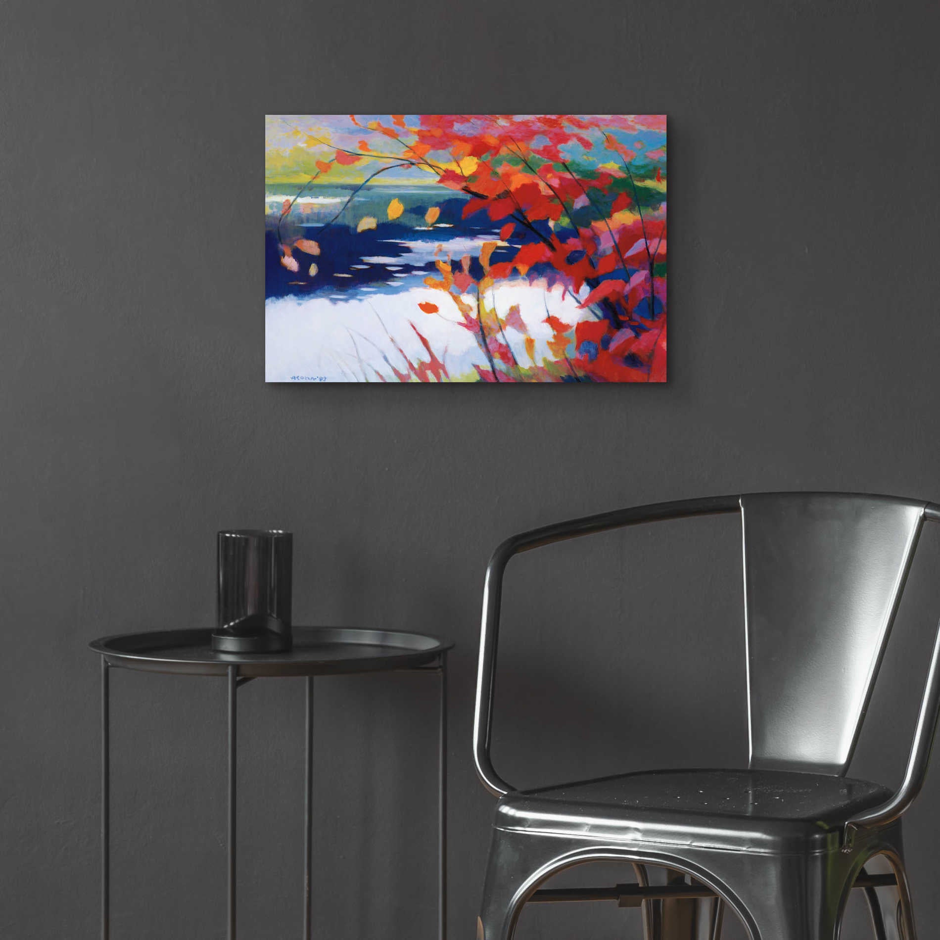 Epic Art 'Afternoon Calm' by Tadashi Asoma, Acrylic Glass Wall Art,24x16