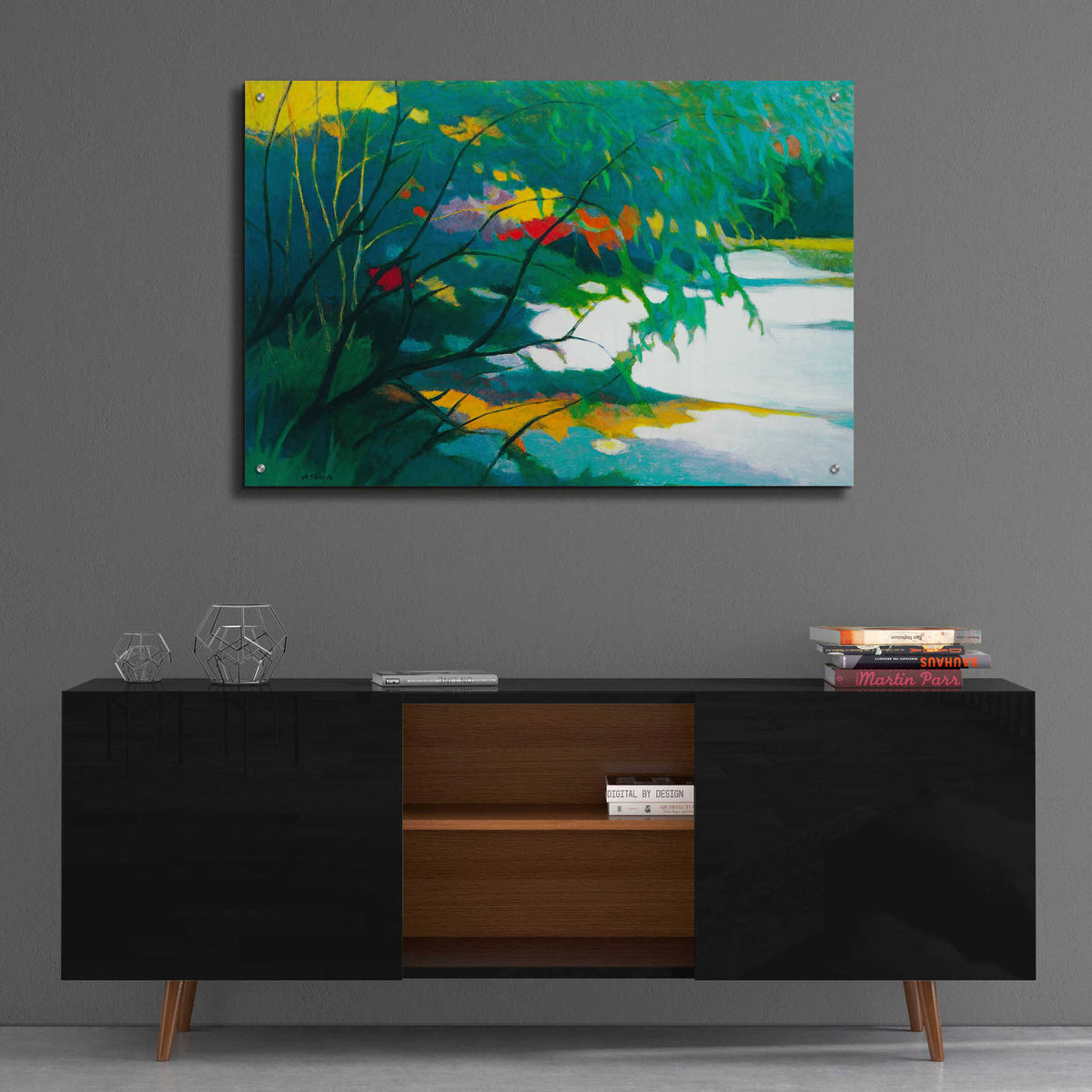 Epic Art 'Noonday Dreams' by Tadashi Asoma, Acrylic Glass Wall Art,36x24