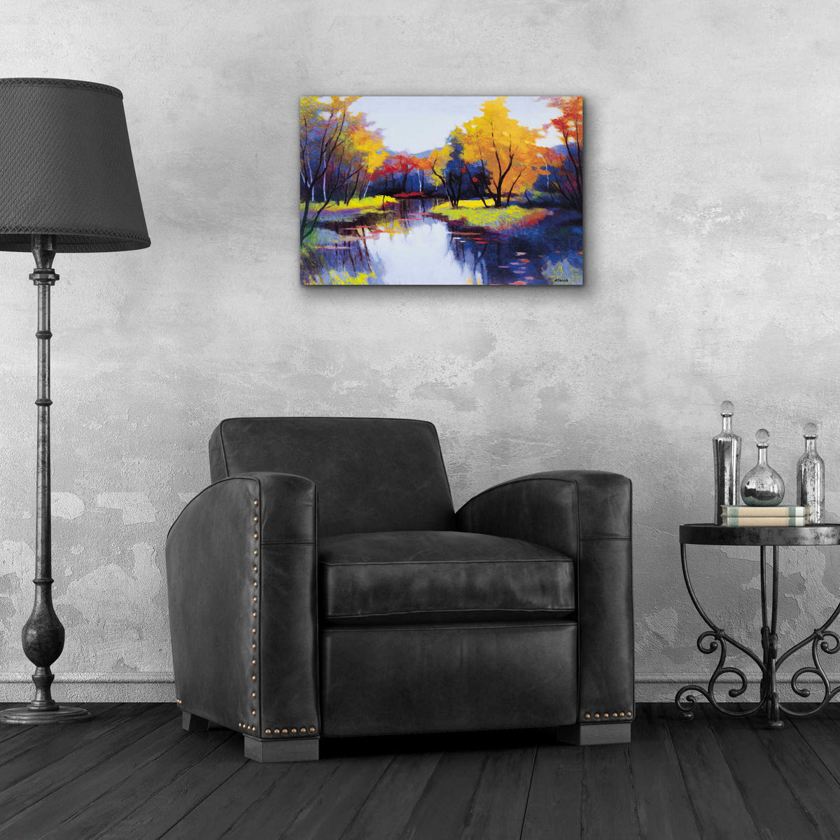 Epic Art 'Daybreak' by Tadashi Asoma, Acrylic Glass Wall Art,24x16