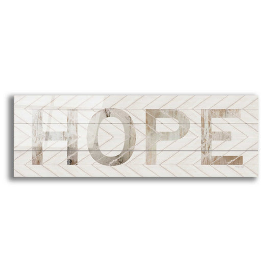 Epic Art 'Hope Chevron' by Cindy Jacobs, Acrylic Glass Wall Art,3:1