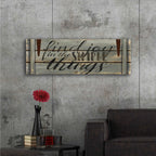 Epic Art 'Find Joy' by Cindy Jacobs, Acrylic Glass Wall Art,48x16