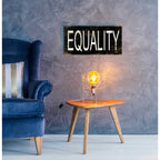 Epic Art 'Equality' by Cindy Jacobs, Acrylic Glass Wall Art,24x12