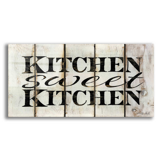 Epic Art 'Kitchen Sweet Kitchen on Wood Panels' by Cindy Jacobs, Acrylic Glass Wall Art,2:1