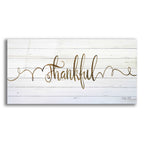 Epic Art 'Thankful' by Cindy Jacobs, Acrylic Glass Wall Art,2:1