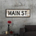 Epic Art 'Main St.' by Cindy Jacobs, Acrylic Glass Wall Art,48x16