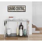 Epic Art 'Grand Central' by Cindy Jacobs, Acrylic Glass Wall Art,36x12