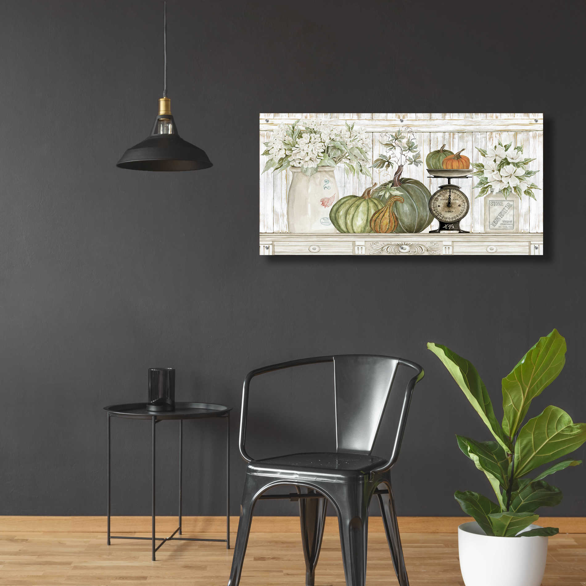 Epic Art 'Kitchen Harvest' by Cindy Jacobs, Acrylic Glass Wall Art,48x24