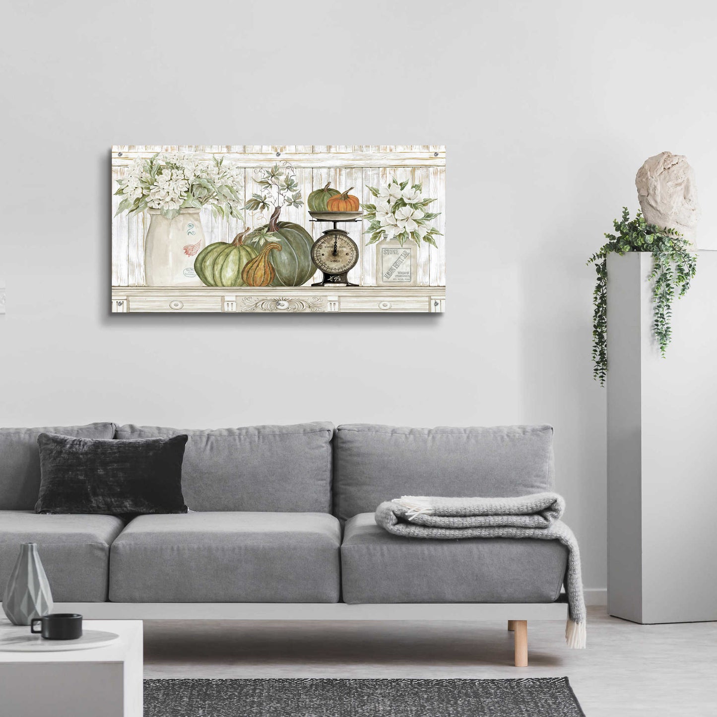 Epic Art 'Kitchen Harvest' by Cindy Jacobs, Acrylic Glass Wall Art,48x24