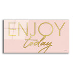 Epic Art 'Enjoy Today' by Cindy Jacobs, Acrylic Glass Wall Art,2:1