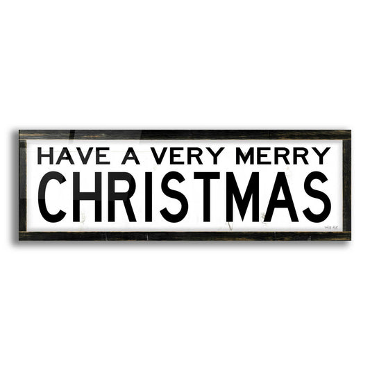 Epic Art 'Have a Very Merry Christmas' by Cindy Jacobs, Acrylic Glass Wall Art,3:1