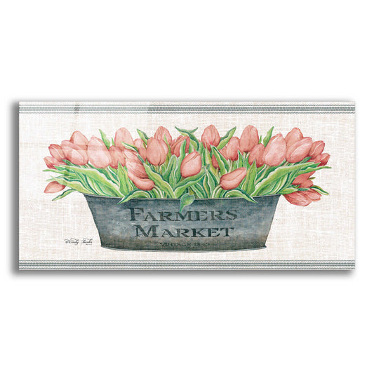 Epic Art 'Farmer's Market Blush Tulips' by Cindy Jacobs, Acrylic Glass Wall Art,2:1