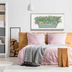 Epic Art 'Home & Garden' by Cindy Jacobs, Acrylic Glass Wall Art,48x24