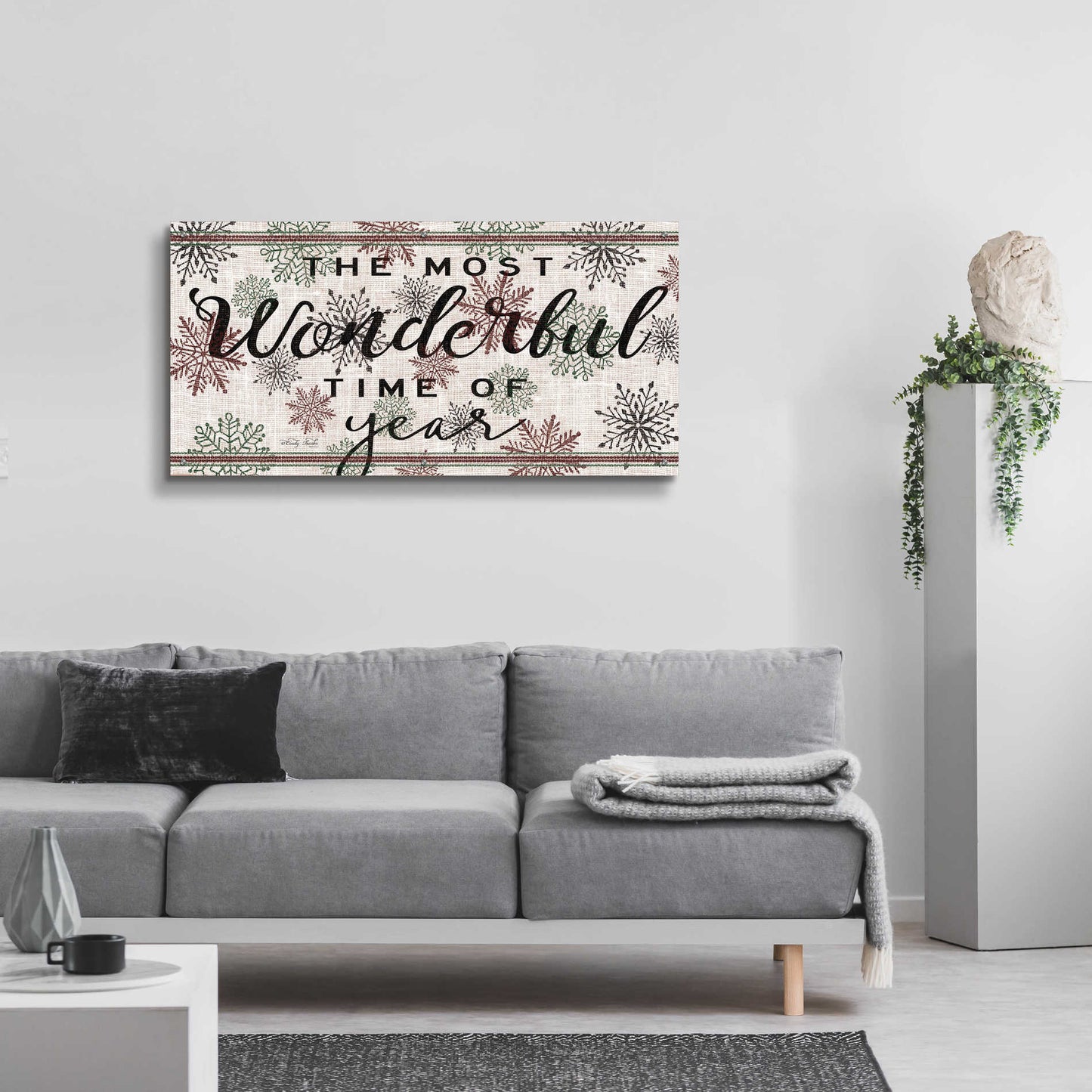 Epic Art 'The Most Wonderful Time of the Year' by Cindy Jacobs, Acrylic Glass Wall Art,48x24