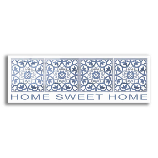 Epic Art 'Home Sweet Home Pattern' by Cindy Jacobs, Acrylic Glass Wall Art,3:1