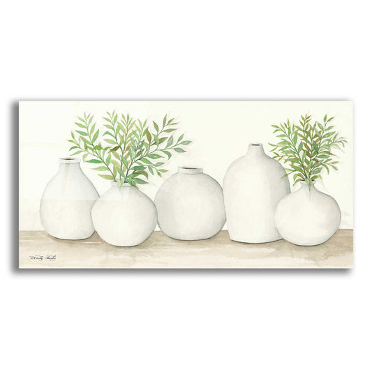 Epic Art 'Simplicity in White I' by Cindy Jacobs, Acrylic Glass Wall Art,2:1