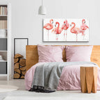 Epic Art 'Gracefully Pink VIII' by Lisa Audit, Acrylic Glass Wall Art,48x24