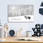 Epic Art 'Holiday Spirit' by Lori Deiter Acrylic Glass Wall Art,16x12