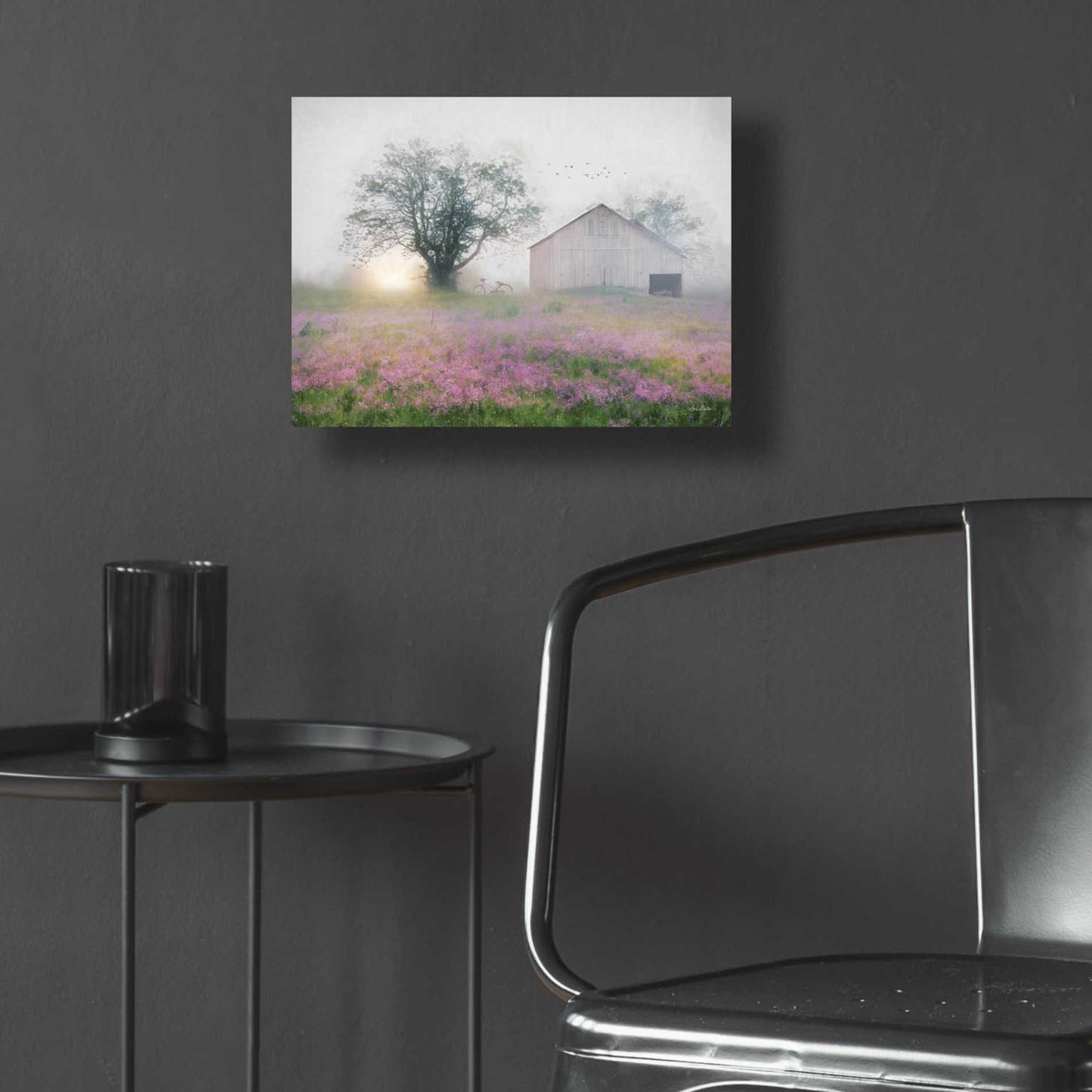 Epic Art 'Summer Sunrise' by Lori Deiter Acrylic Glass Wall Art,16x12