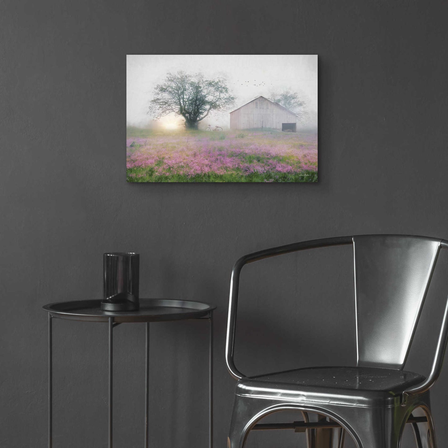 Epic Art 'Summer Sunrise' by Lori Deiter Acrylic Glass Wall Art,24x16