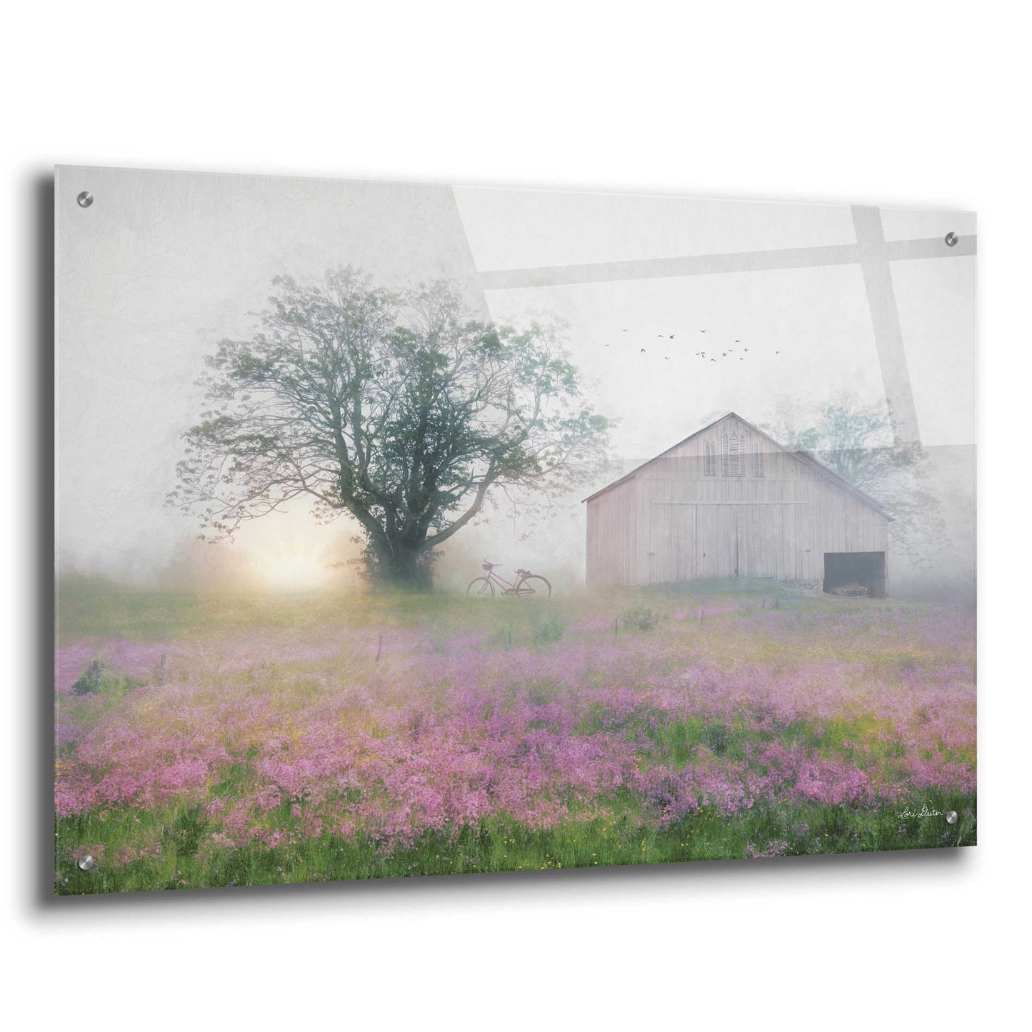 Epic Art 'Summer Sunrise' by Lori Deiter Acrylic Glass Wall Art,36x24