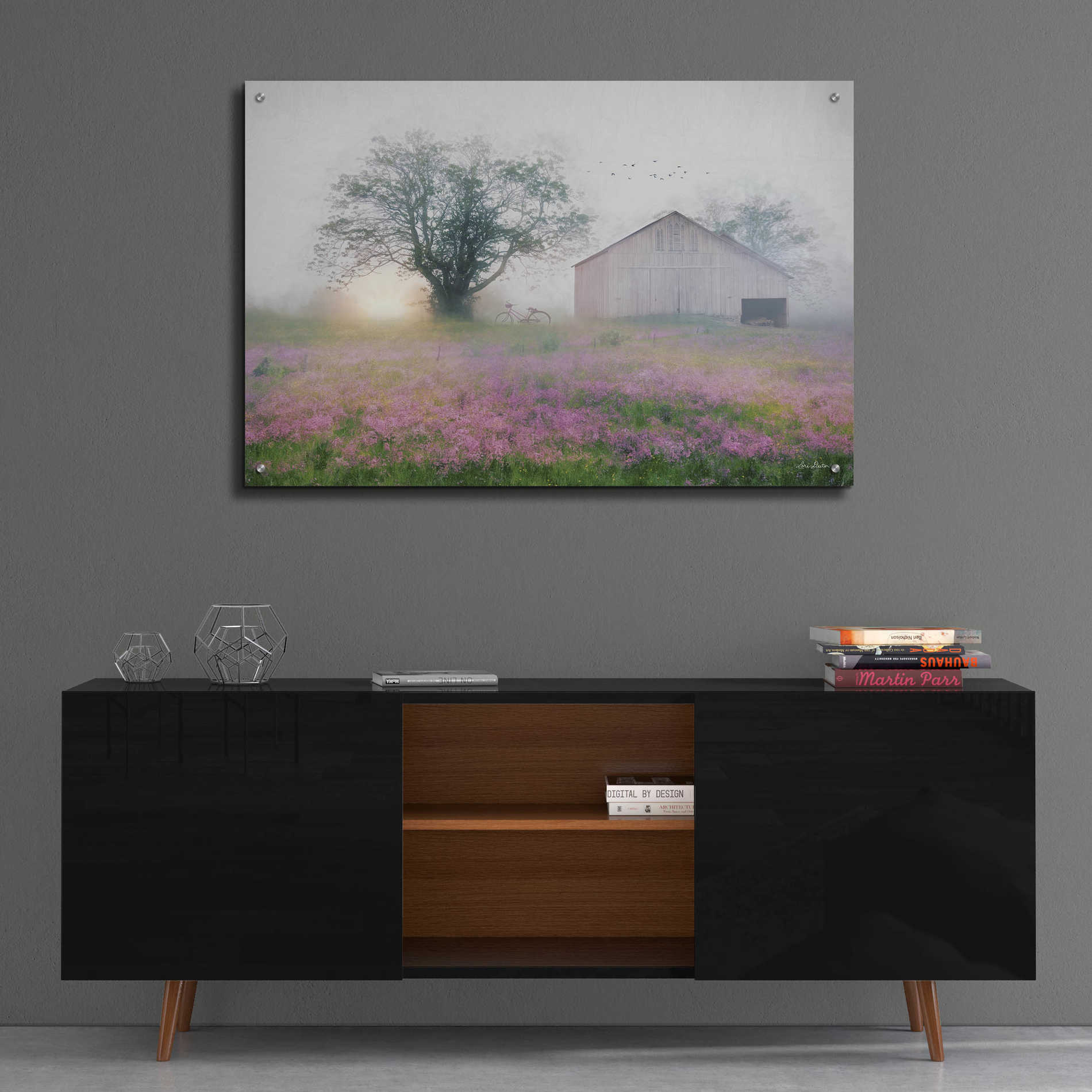 Epic Art 'Summer Sunrise' by Lori Deiter Acrylic Glass Wall Art,36x24