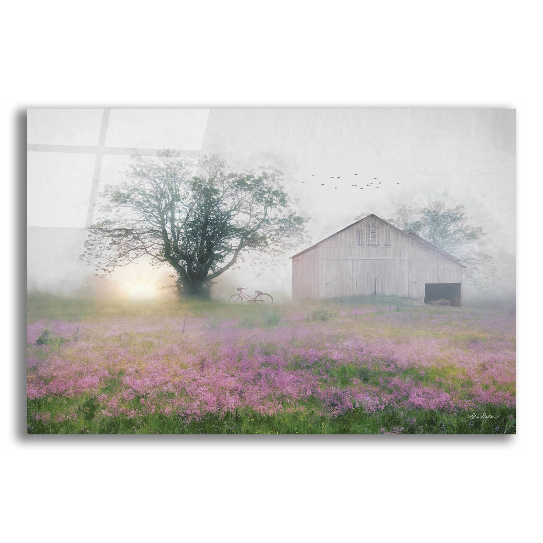 Epic Art 'Summer Sunrise' by Lori Deiter Acrylic Glass Wall Art