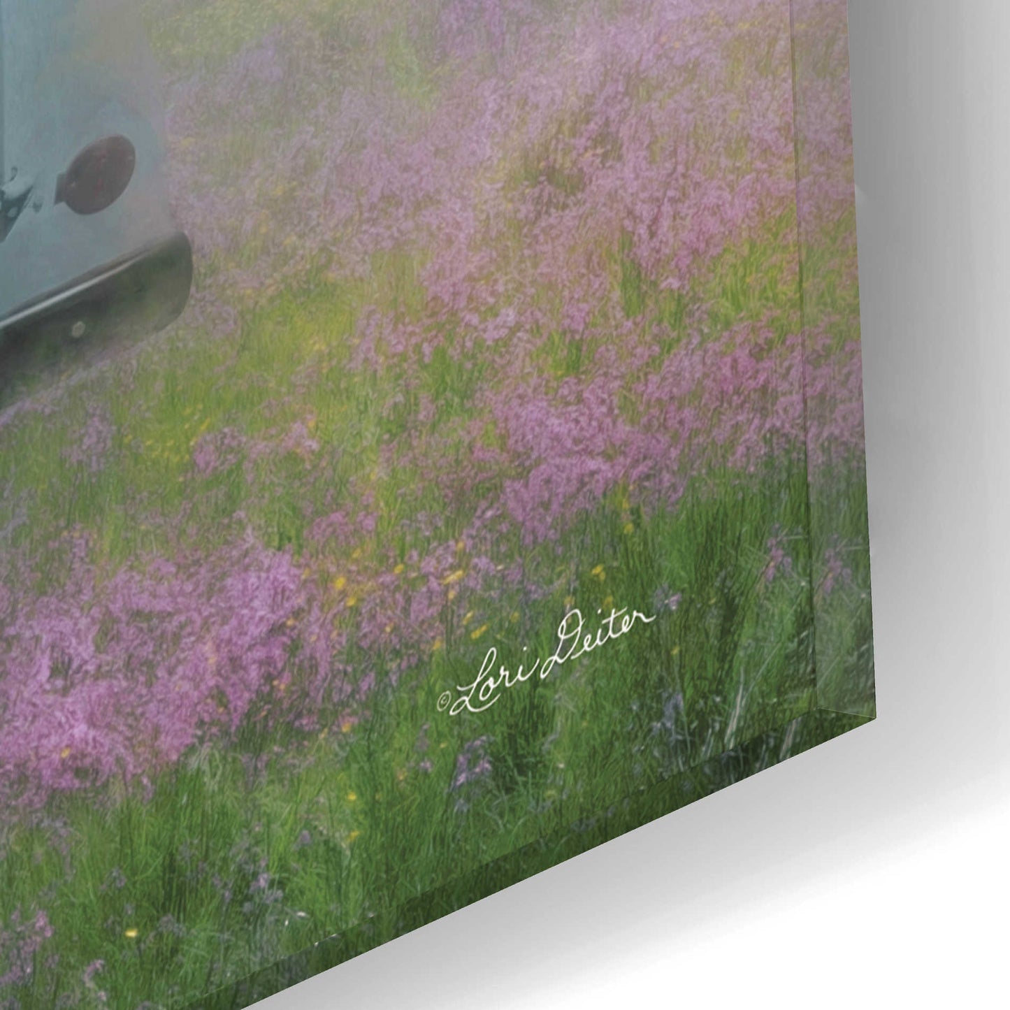 Epic Art 'Summer Wildflowers' by Lori Deiter Acrylic Glass Wall Art,16x12