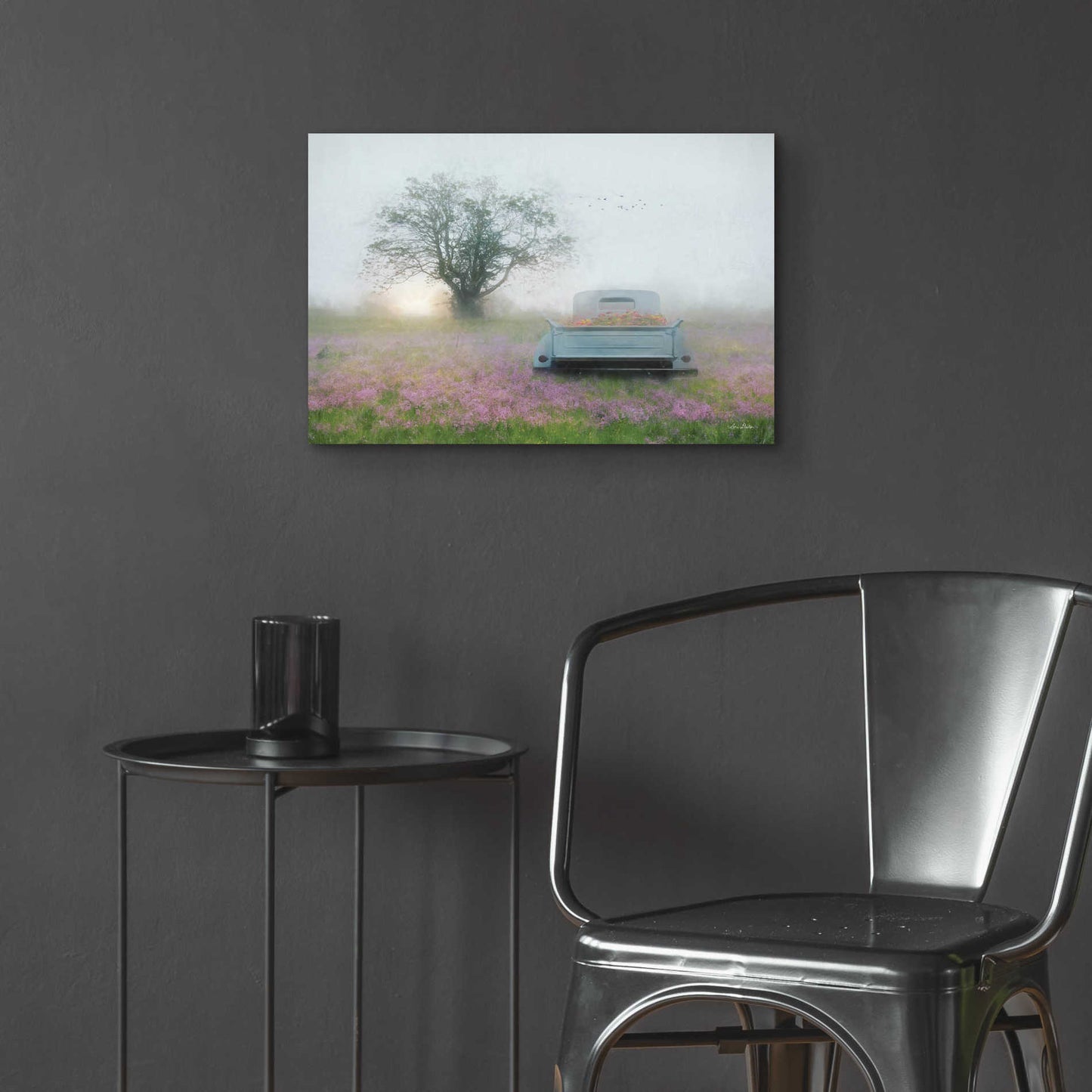 Epic Art 'Summer Wildflowers' by Lori Deiter Acrylic Glass Wall Art,24x16