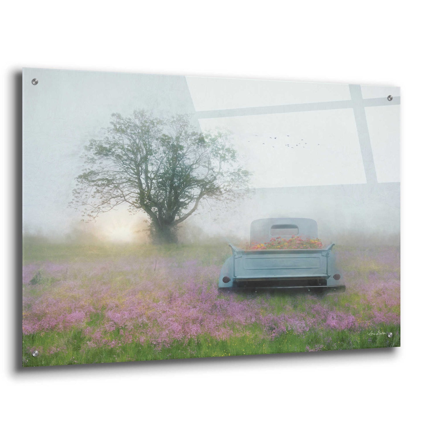 Epic Art 'Summer Wildflowers' by Lori Deiter Acrylic Glass Wall Art,36x24