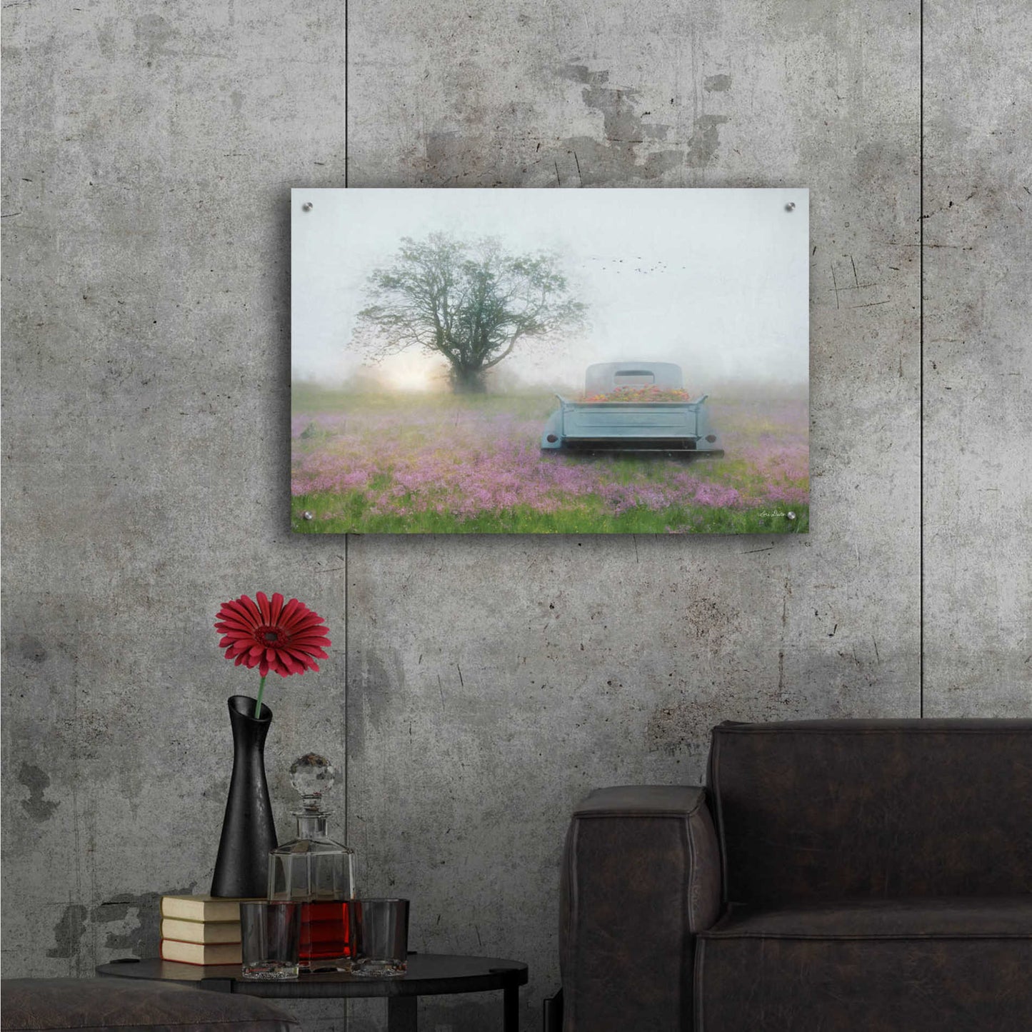 Epic Art 'Summer Wildflowers' by Lori Deiter Acrylic Glass Wall Art,36x24