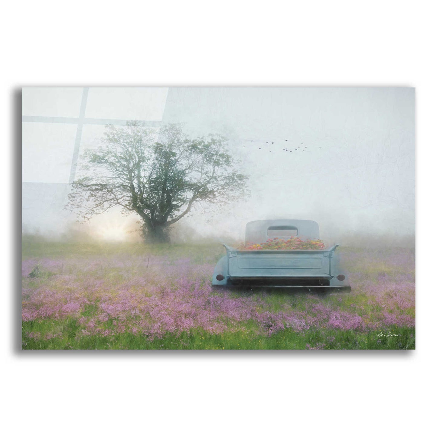 Epic Art 'Summer Wildflowers' by Lori Deiter Acrylic Glass Wall Art