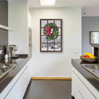 Epic Art 'Teton Christmas Window' by Lori Deiter Acrylic Glass Wall Art,24x36