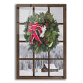 Epic Art 'Teton Christmas Window' by Lori Deiter Acrylic Glass Wall Art