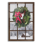 Epic Art 'Teton Christmas Window' by Lori Deiter Acrylic Glass Wall Art