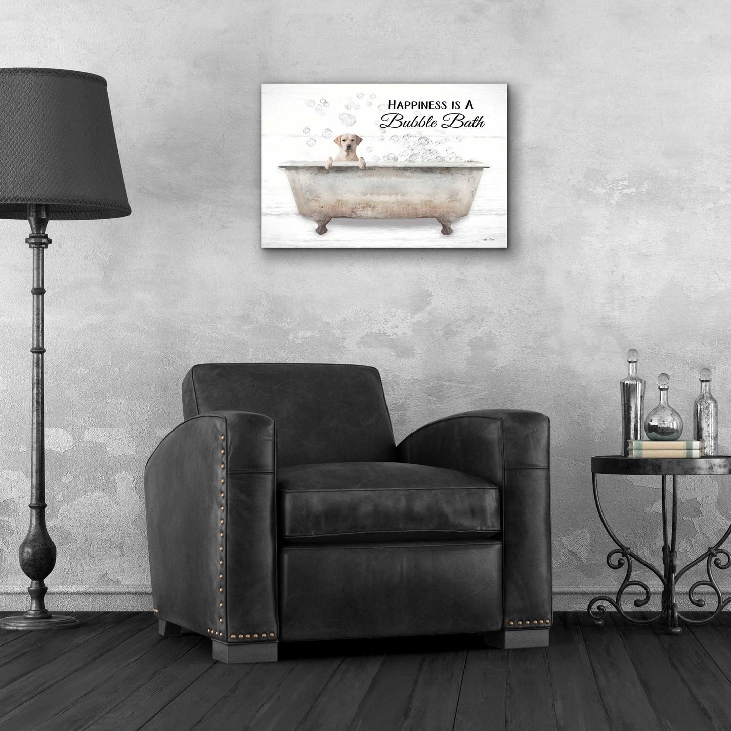 Epic Art 'Bubble Bath' by Lori Deiter Acrylic Glass Wall Art,24x16