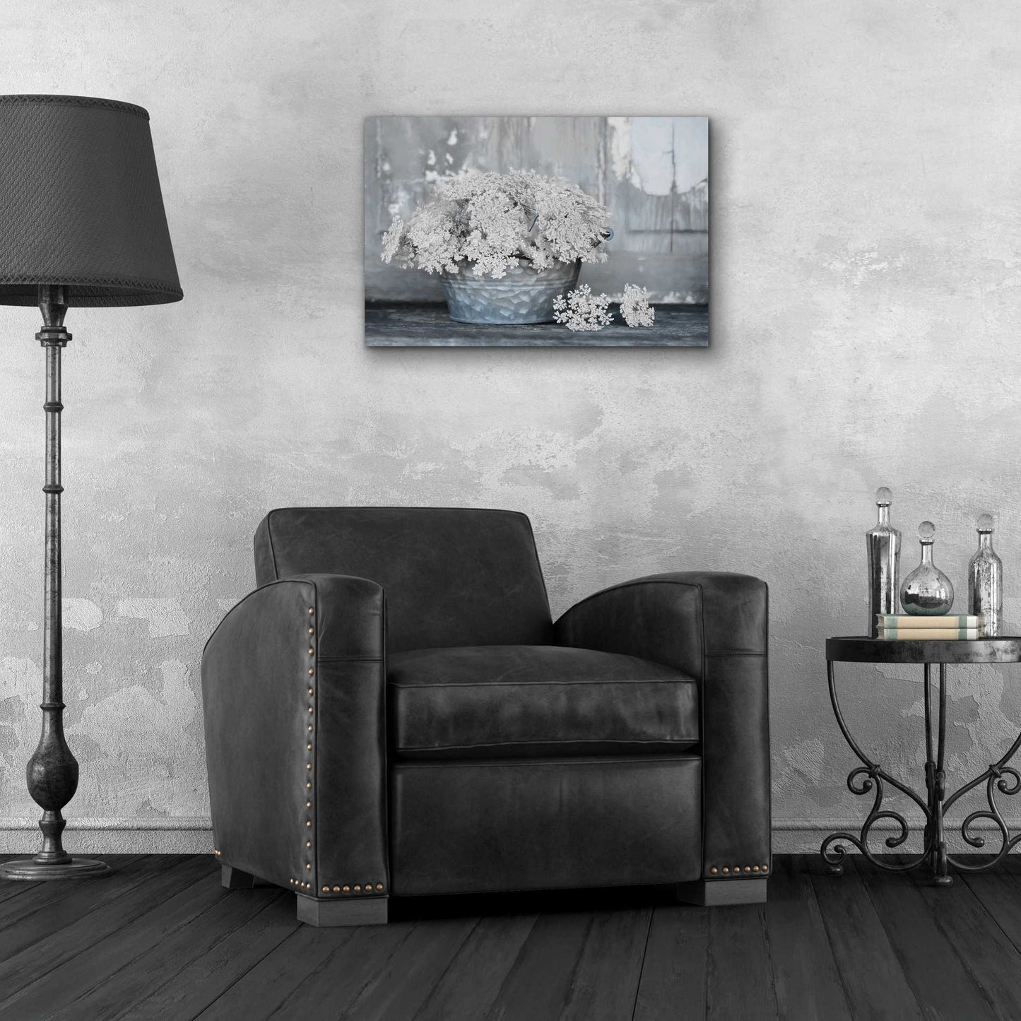 Epic Art 'Queen Anne's Lace I' by Lori Deiter Acrylic Glass Wall Art,24x16