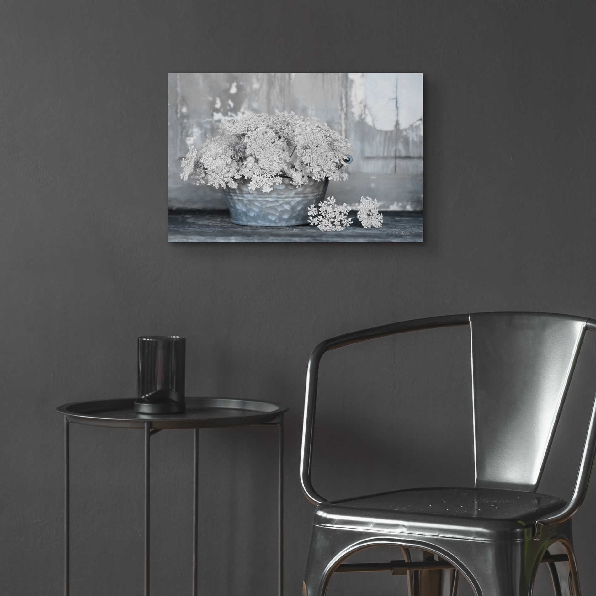 Epic Art 'Queen Anne's Lace I' by Lori Deiter Acrylic Glass Wall Art,24x16