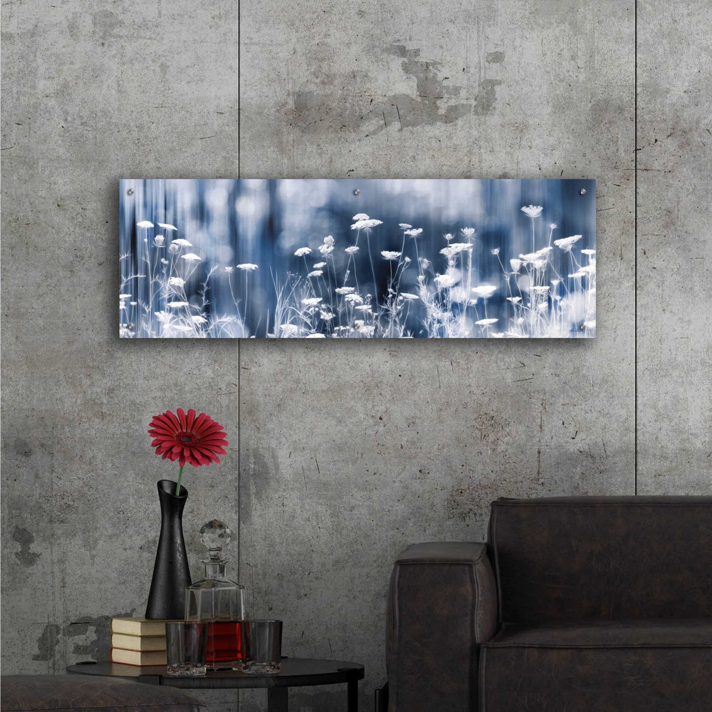 Epic Art 'Summer Dreams' by Lori Deiter Acrylic Glass Wall Art,48x16